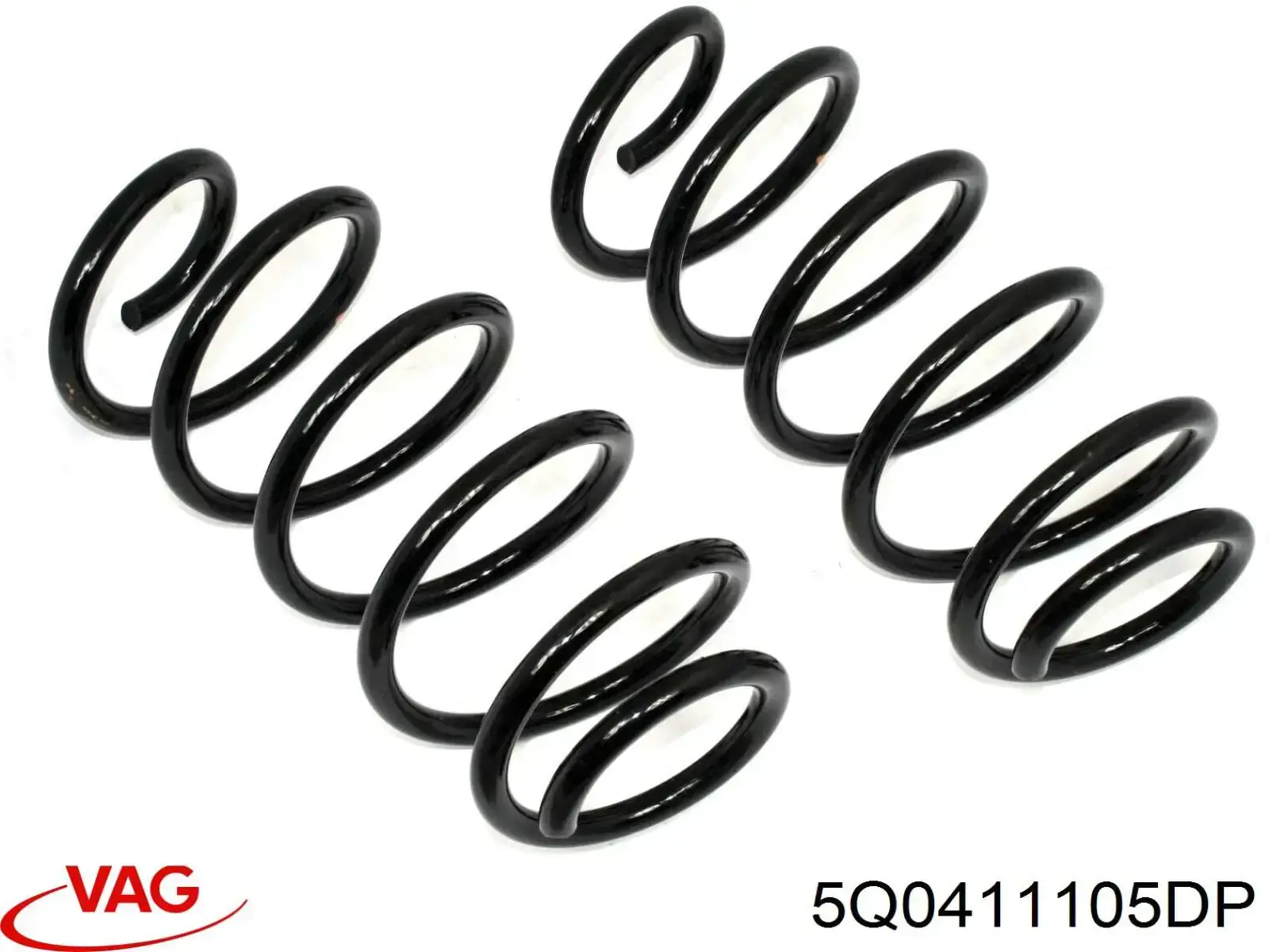 Sprężyna przednia VAG 5Q0411105DP cena, od 36,34 USD