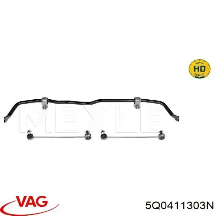 5Q0411303N VAG Stabilizator przedni