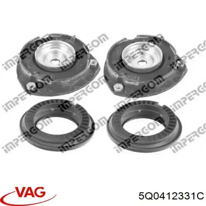 Poduszka amortyzatora przedniego VAG 5Q0412331C cena, od 26,98 USD