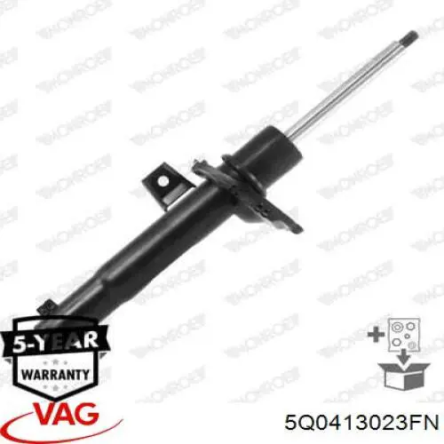 Do koszyka 5Q0413023FN VAG Amortyzator przedni