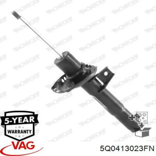 Amortyzator przedni VAG 5Q0413023FN cena, od 121,01 USD