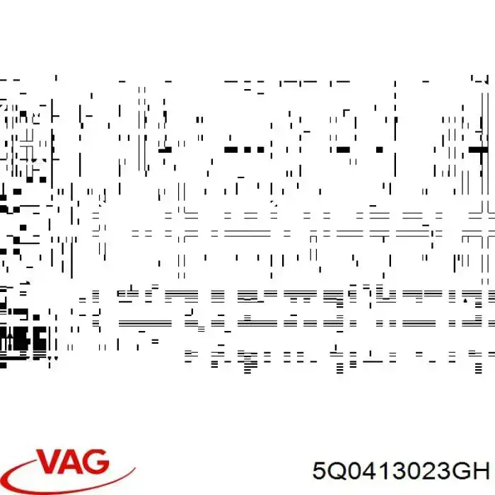 5Q0413023GH VAG Amortyzator przedni