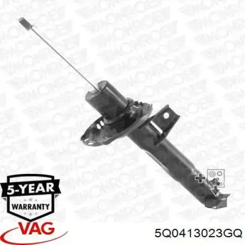 5Q0413023GQ VAG Amortyzator przedni