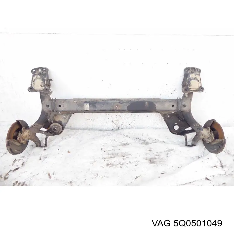 Korpus osi tylnej VAG 5Q0501049