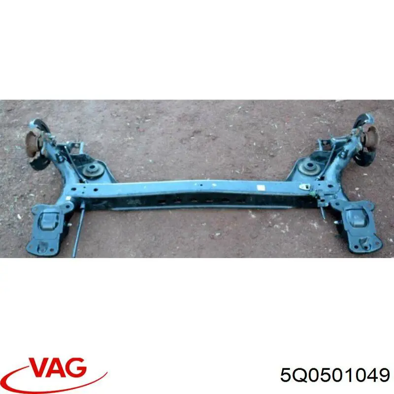 5Q0501049 VAG Korpus osi tylnej