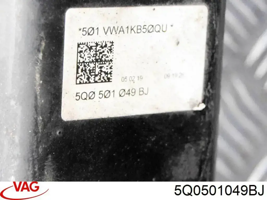 Korpus osi tylnej VAG 5Q0501049BJ cena, od 601,01 USD