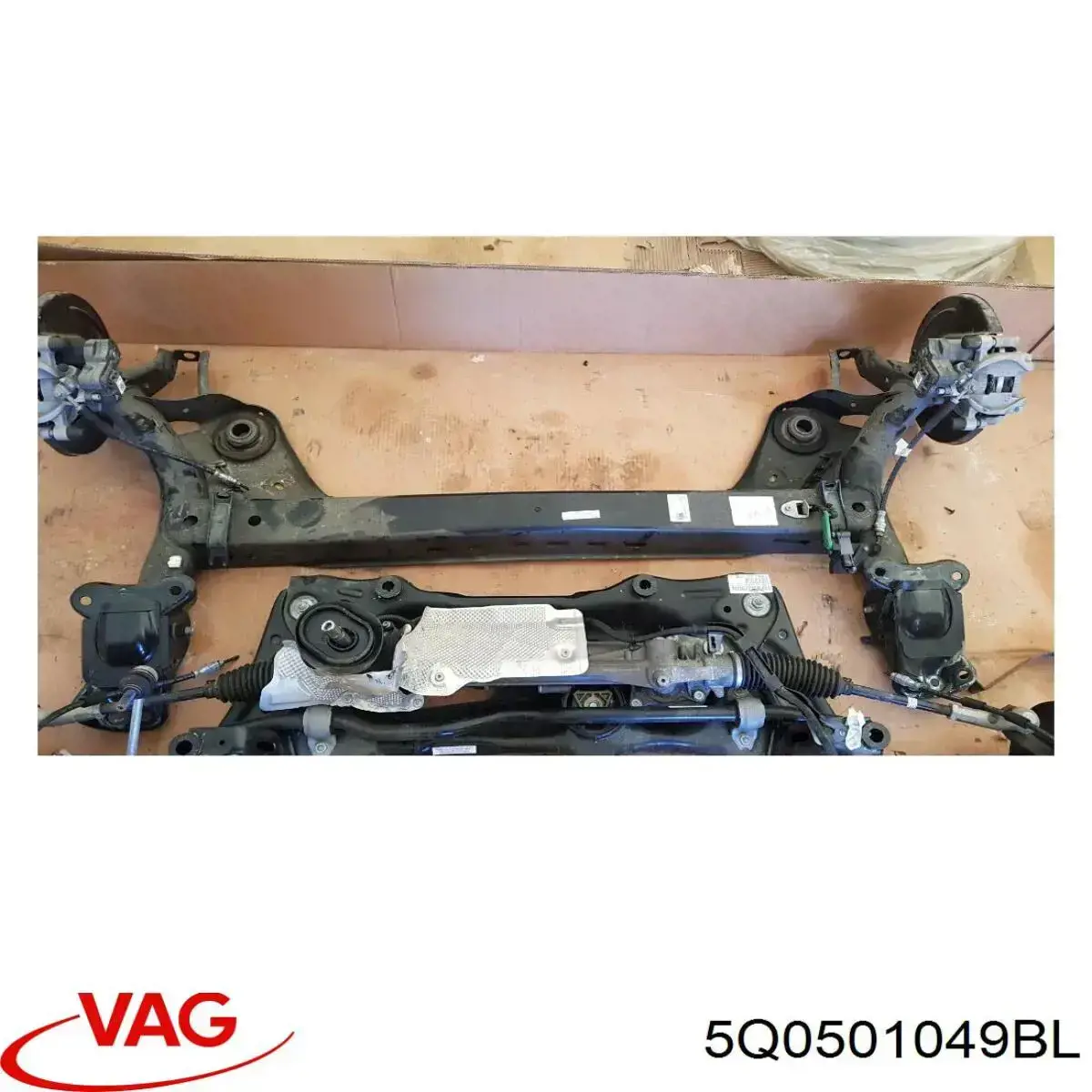 5Q0501049BL VAG Korpus osi tylnej