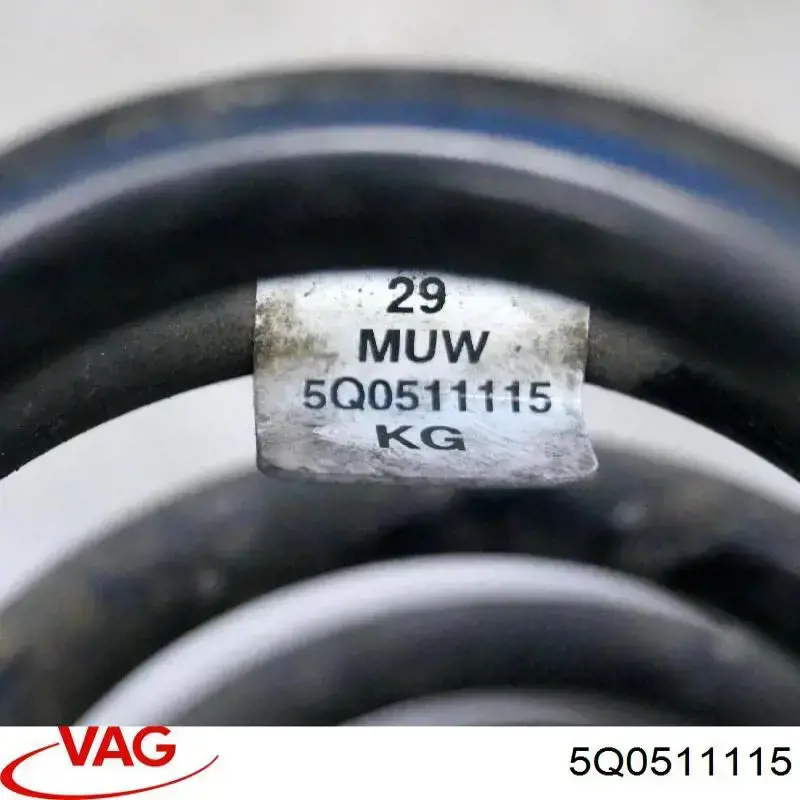 Sprężyna tylna 5Q0511121AE VAG
