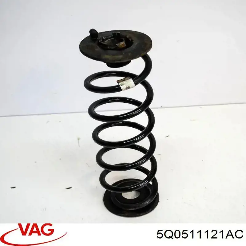 Sprężyna tylna VAG 5Q0511121AC cena, od 26,41 USD
