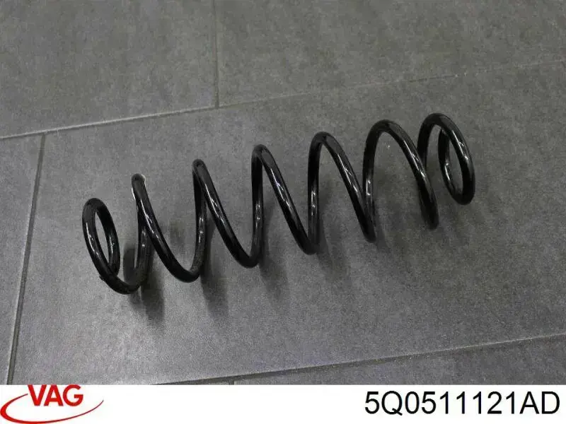 5Q0511121AD VAG Sprężyna tylna