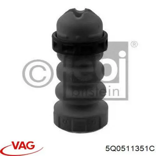 5Q0511351C VAG odbój amortyzatora tylnego