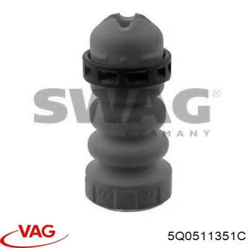 Do koszyka 5Q0511351C VAG Odbój amortyzatora tylnego