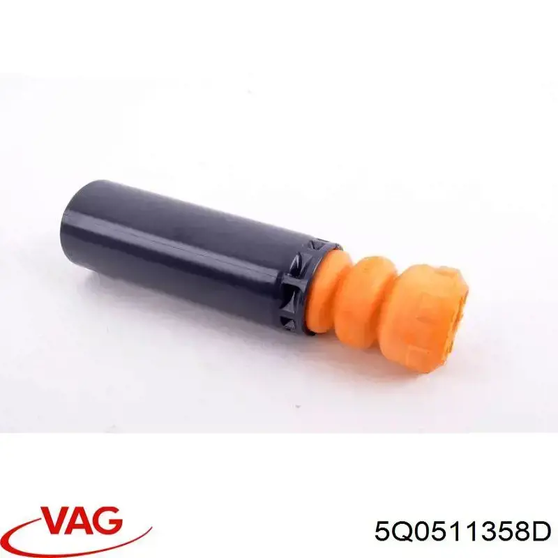 Odbój amortyzatora tylnego + osłona VAG 5Q0511358D cena, od 19,06 USD