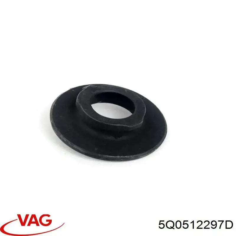 Podkładka (pierścień gumowy) sprężyny tylnej dolny VAG 5Q0512297D cena, od 6,72 USD