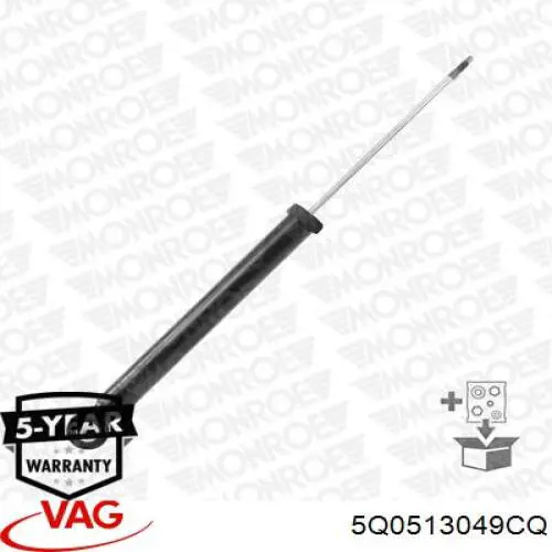 Amortyzator tylny VAG 5Q0513049CQ