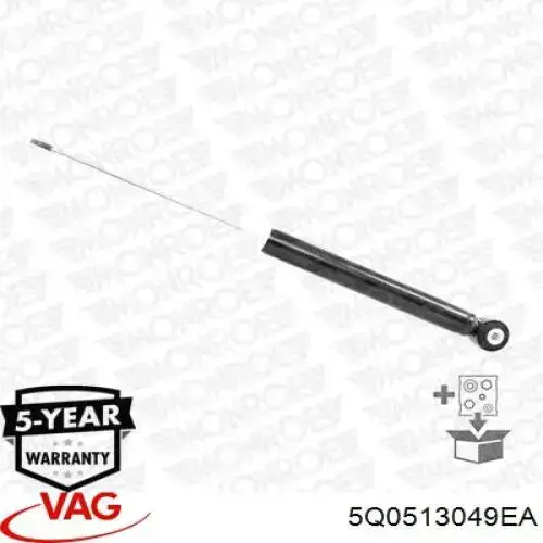 5Q0513049EA VAG Amortyzator tylny