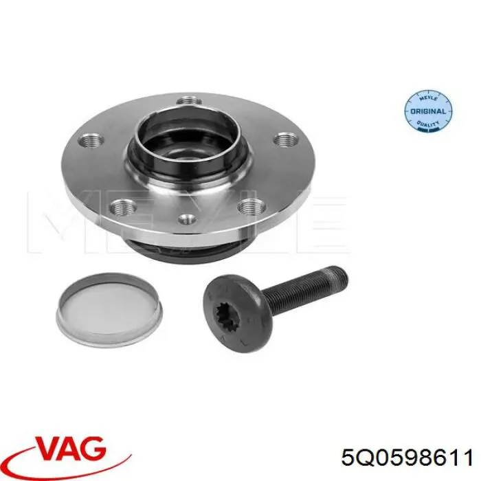 5Q0598611 VAG Piasta tylna