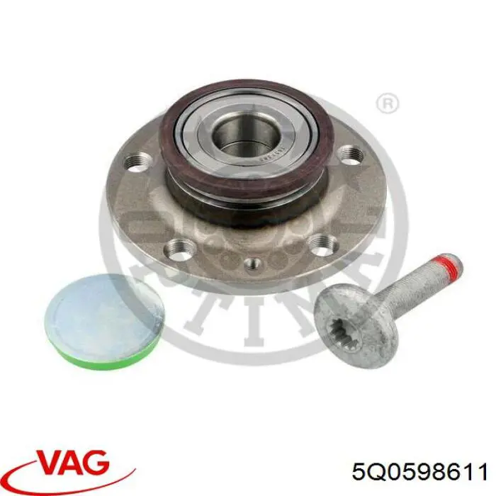 Piasta tylna VAG 5Q0598611 cena, od 47,33 USD