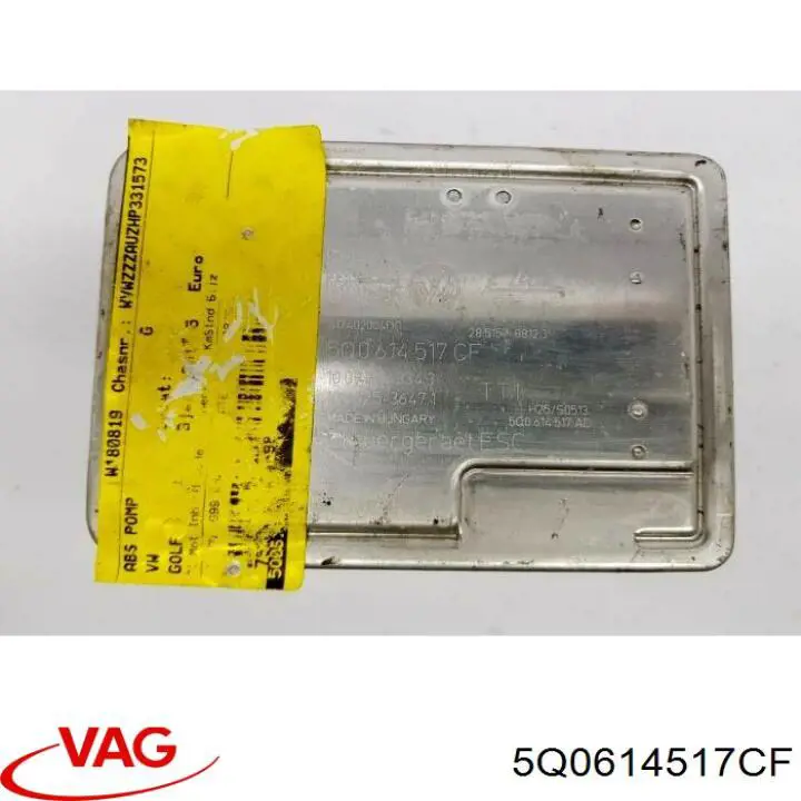Do koszyka 5Q0614517CF VAG Sterownik ABS  hydrauliczny