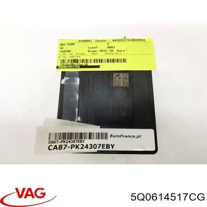 Sterownik ABS  hydrauliczny Volkswagen Golf ALLTRACK VII kombi (BA5, BV5) (2014 - 2020) cena, od 228,66 USD