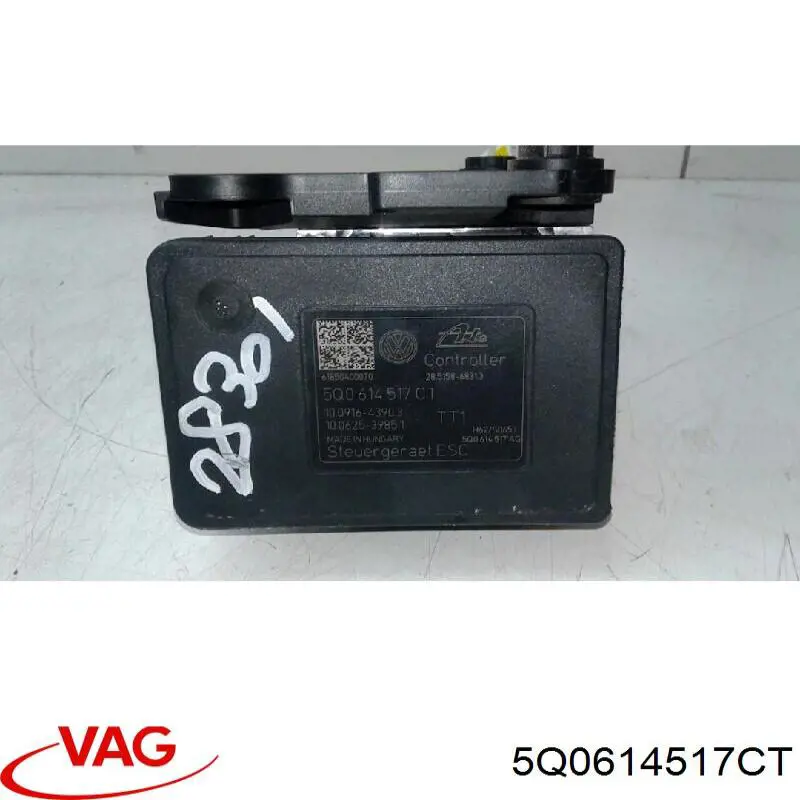 Sterownik ABS  hydrauliczny 5Q0614517CT VAG