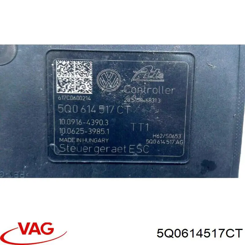 Sterownik ABS  hydrauliczny Volkswagen Golf ALLTRACK VII