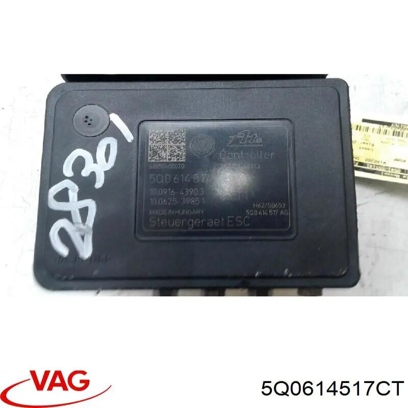 Sterownik ABS  hydrauliczny do Volkswagen Golf ALLTRACK VII BA5, BV5