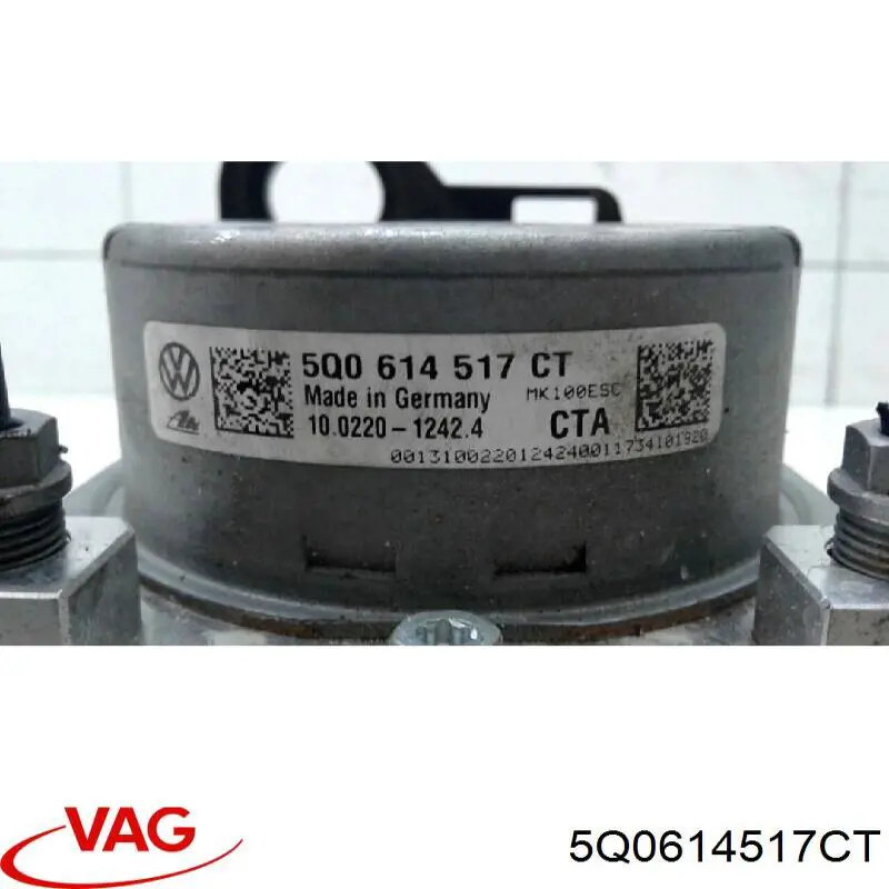 5Q0614517CT VAG Sterownik ABS  hydrauliczny
