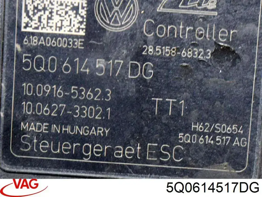 Sterownik ABS  hydrauliczny VAG 5Q0614517DG