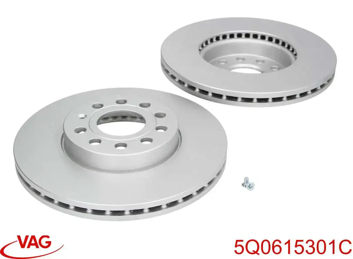 Tarcza hamulcowa przednia VAG 5Q0615301C cena, od 79,91 USD