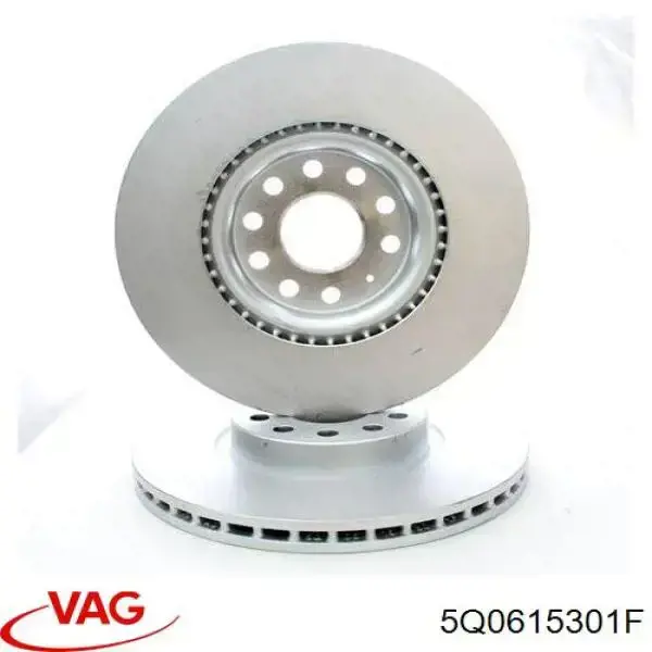 Tarcza hamulcowa przednia VAG 5Q0615301F cena, od 74,99 USD