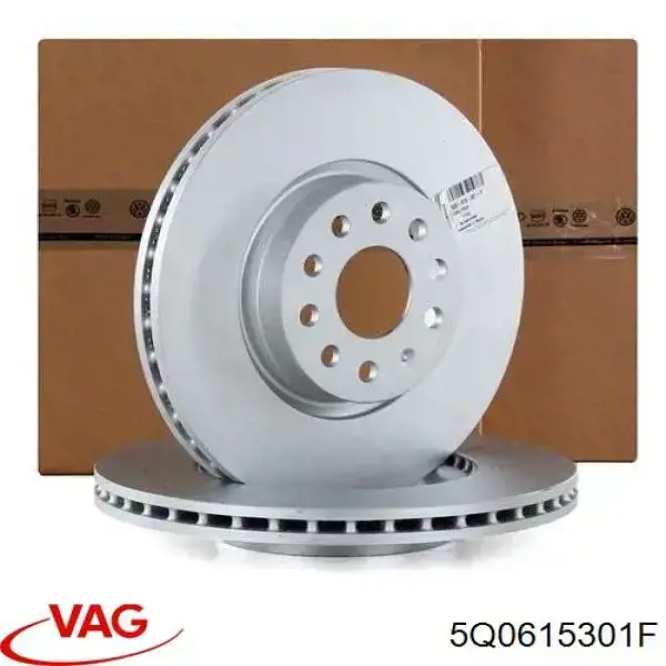 5Q0615301F VAG Tarcza hamulcowa przednia