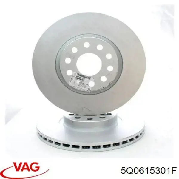 Tarcza hamulcowa przednia VAG 5Q0615301F cena, od 74,99 USD