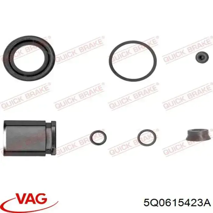 Zacisk hamulcowy tylny lewy VAG 5Q0615423A cena, od 71,15 USD