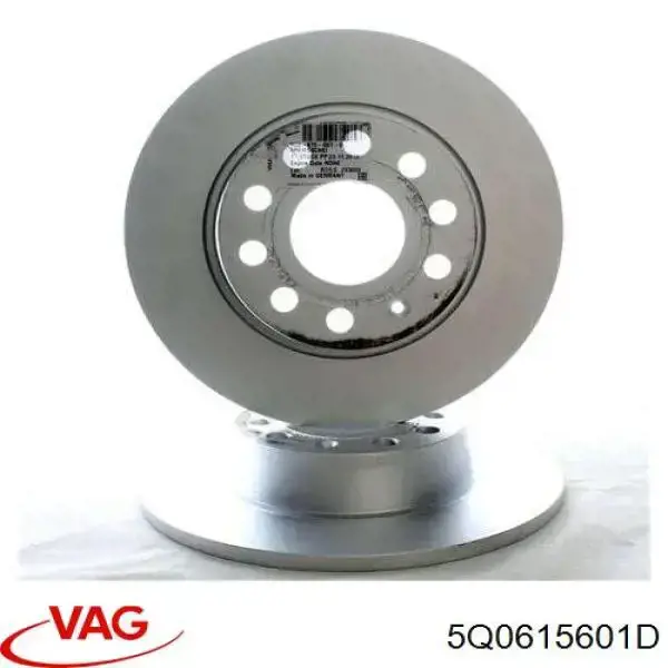 Tarcza hamulcowa tylna 5Q0615601D VAG