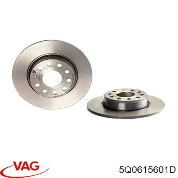 Tarcza hamulcowa tylna VAG 5Q0615601D