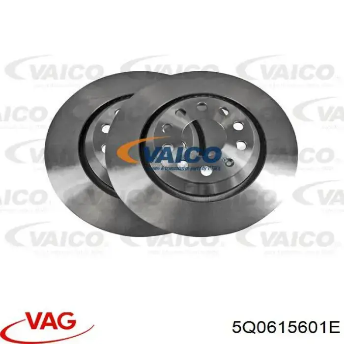 Tarcza hamulcowa tylna 5Q0615601E VAG