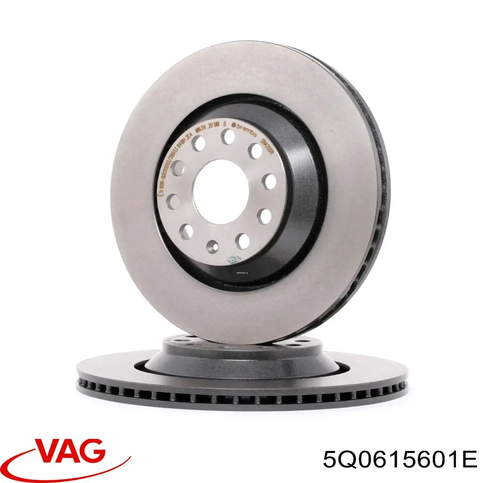 Tarcza hamulcowa tylna VAG 5Q0615601E