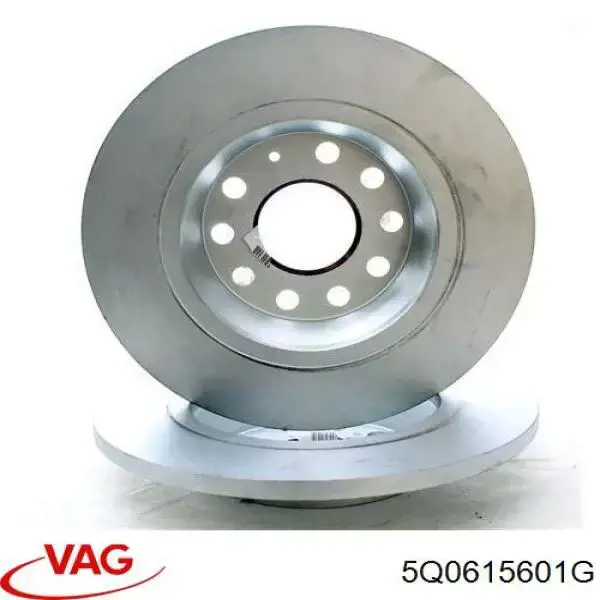 Tarcza hamulcowa tylna 5Q0615601G VAG