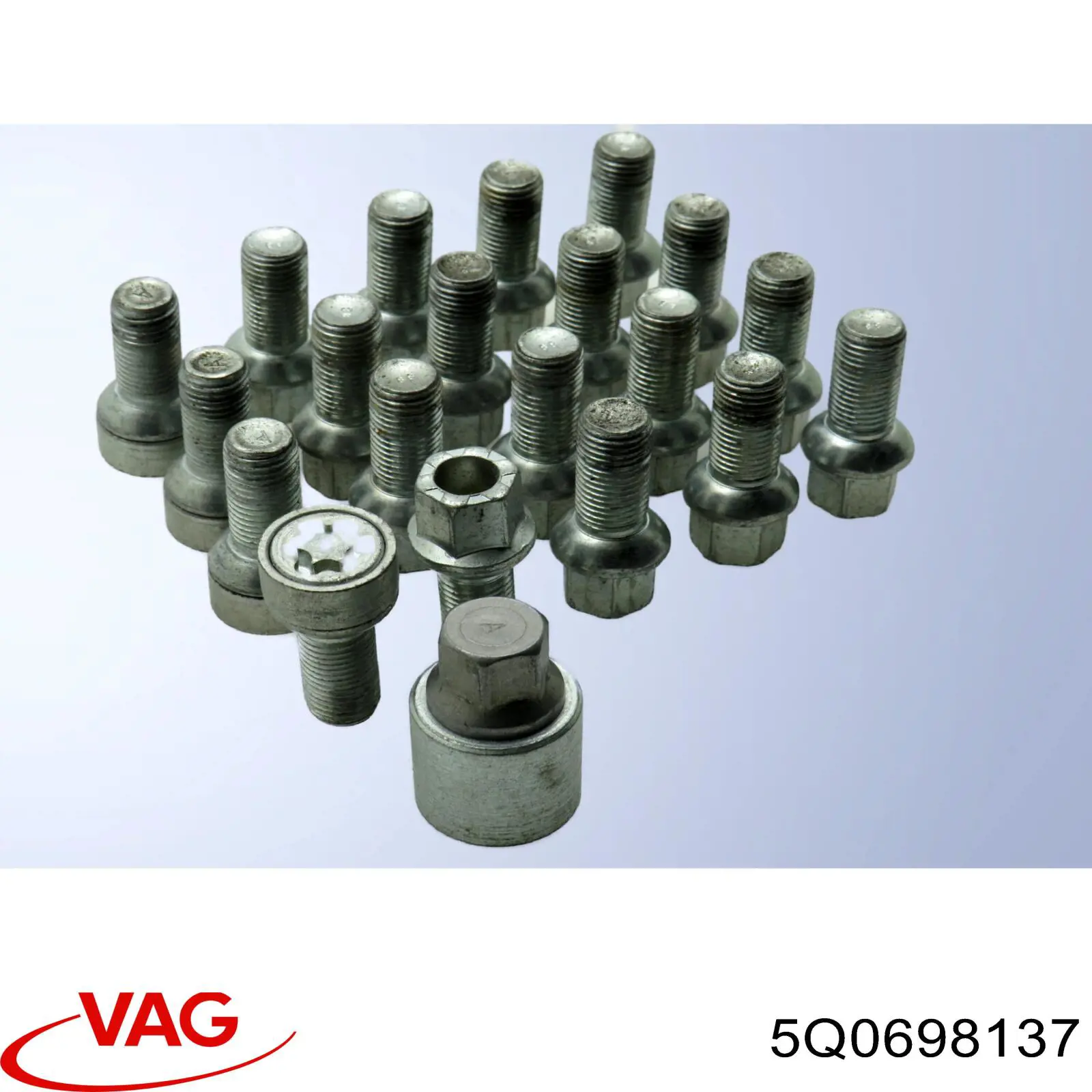 Śruba koła VAG 5Q0698137 cena, od 35,38 USD