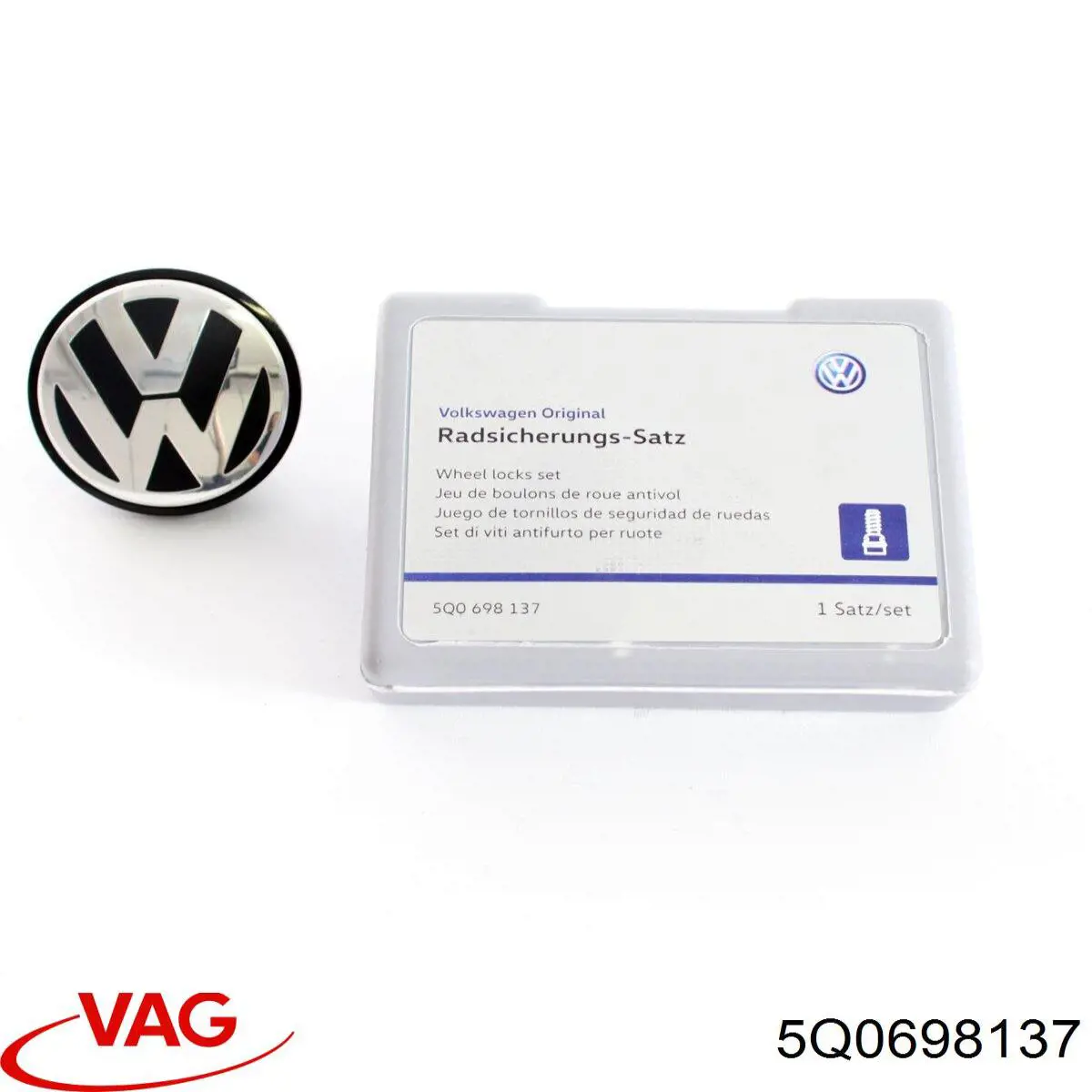 5Q0698137 VAG Śruba koła