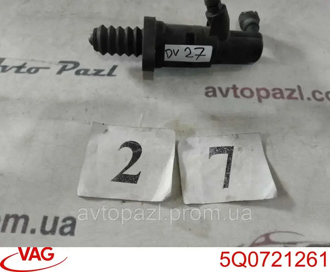 5Q0721261 VAG Cylinder roboczy sprzęgła