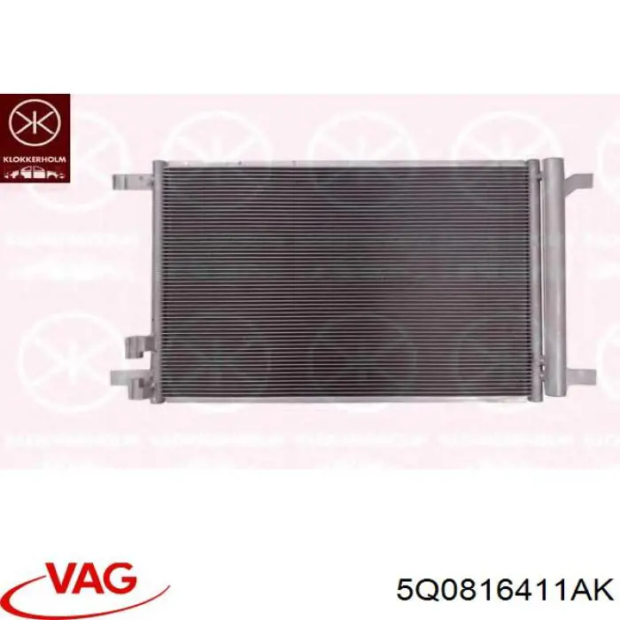 Do koszyka 5Q0816411AK VAG Chłodnica klimatyzacji