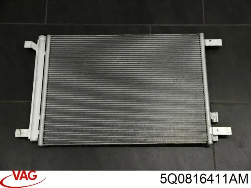 Chłodnica klimatyzacji VAG 5Q0816411AM cena, od 99,68 USD