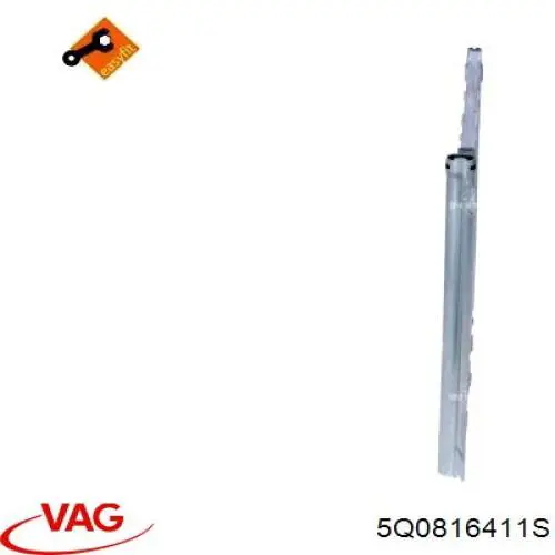 Chłodnica klimatyzacji VAG 5Q0816411S cena, od 96,46 USD