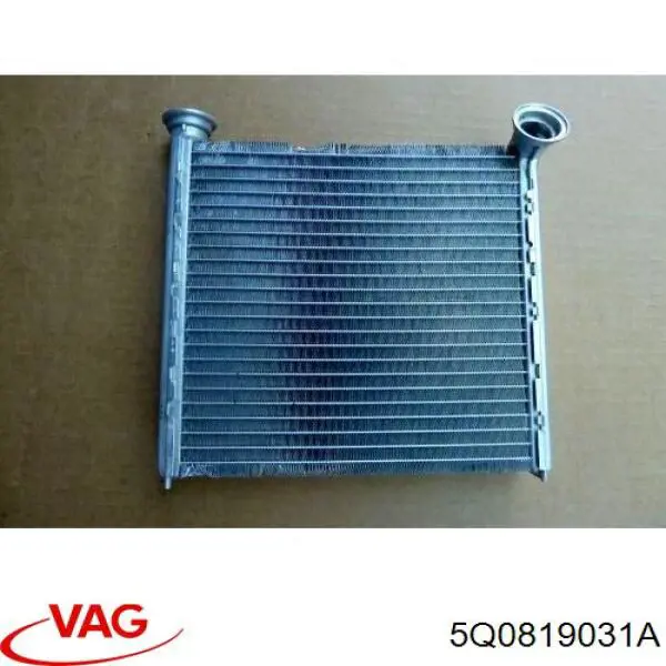 5Q0819031A VAG Chłodnica nagrzewnicy (ogrzewacza)