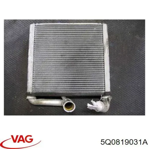 Chłodnica nagrzewnicy (ogrzewacza) 5Q0819031A VAG