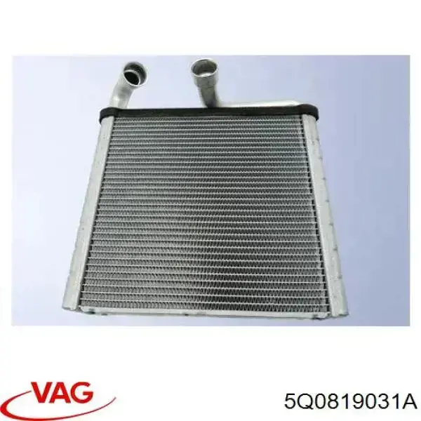 Chłodnica nagrzewnicy (ogrzewacza) 5Q0819031A VAG
