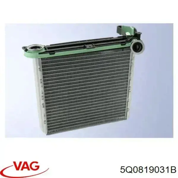 Chłodnica nagrzewnicy (ogrzewacza) VAG 5Q0819031B cena, od 49,36 USD