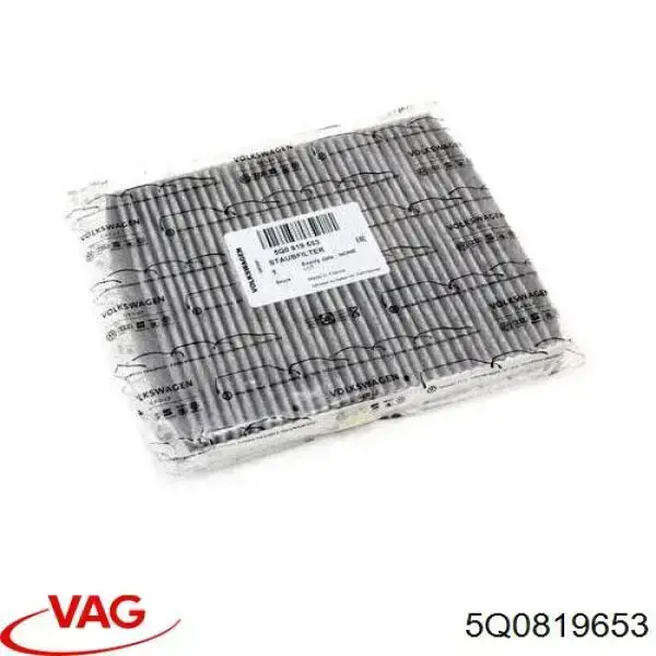 Do koszyka 5Q0819653 VAG Filtr kabiny